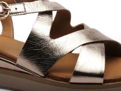 Inuovo 113120 Bronze Sandales à Talons Femme