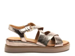 Inuovo 113120 Bronze Sandales à Talons Femme