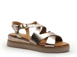 Inuovo 113120 Bronze Sandales à Talons Femme