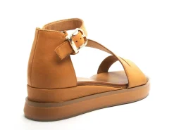 Inuovo 113119 Marron Sandales à Talons Femme