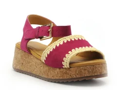 Iqônic BRICIA 1 Rose Sandales à Talons Femme