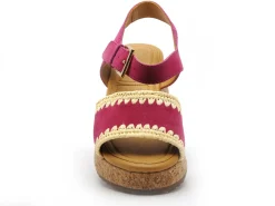 Iqônic BRICIA 1 Rose Sandales à Talons Femme