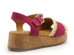 Iqônic BRICIA 1 Rose Sandales à Talons Femme