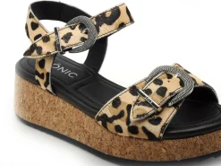 Iqônic SALINA 4 Multicolore Sandales à Talons Femme