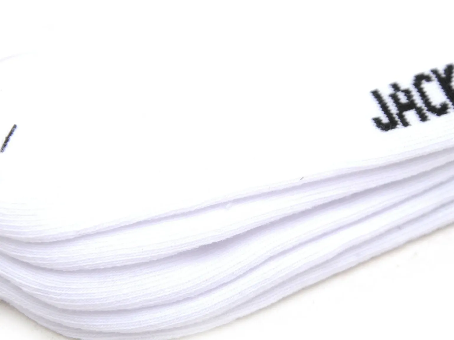 Jack and Jones CHAUSSETTES JACDOUGLAS MULTI SHORT SOCK 3 PACK NOOS Blanc Accessoires Homme