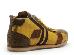 Kamogutsu Baskets TIFO 130 Jaune Boots et Bottines Homme