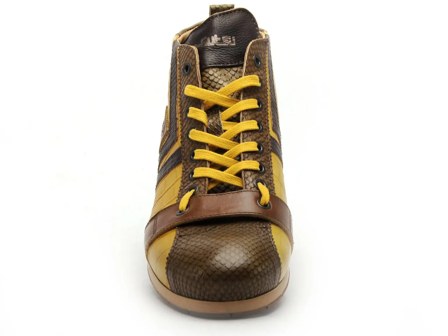 Kamogutsu Baskets TIFO 130 Jaune Boots et Bottines Homme