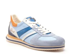 Kamogutsu GIRO 005 Bleu Baskets Basses Homme