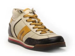 Kamogutsu SCUDO 107 Beige Baskets Montantes Homme