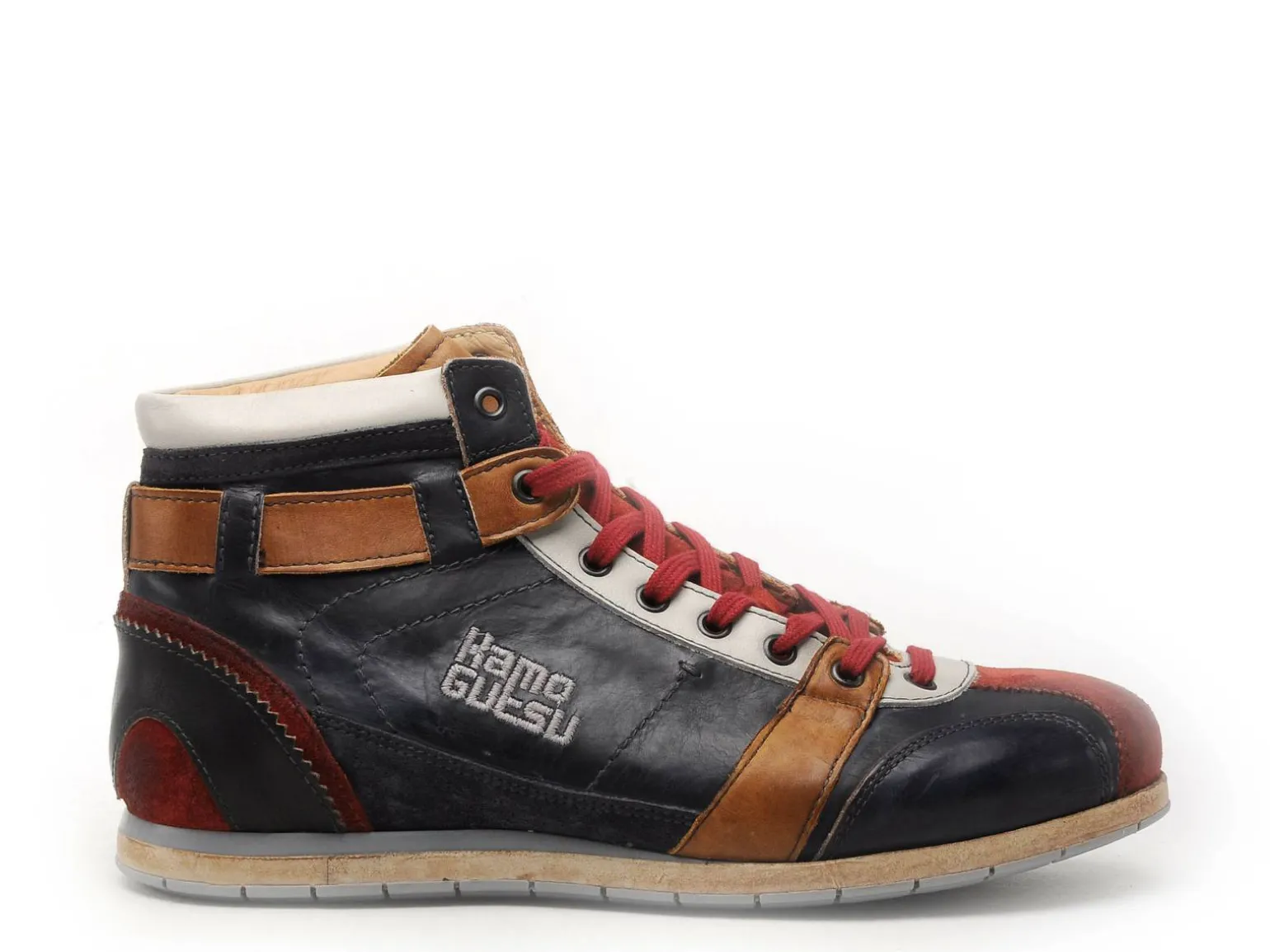 Kamogutsu TIFO 112 Bleu Baskets Montantes Homme