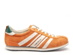 Kamogutsu TIFO 046 Orange Baskets Basses Homme