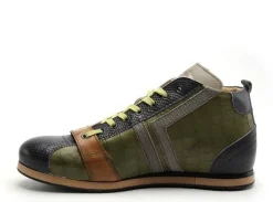 Kamogutsu TIFO 130 Vert Baskets Montantes Homme