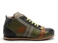 Kamogutsu TIFO 130 Vert Baskets Montantes Homme