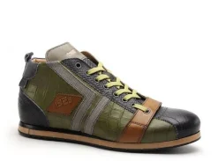Kamogutsu TIFO 130 Vert Baskets Montantes Homme
