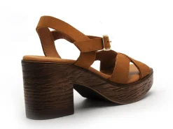 Kaola 938 Marron Sandales à Talons Femme