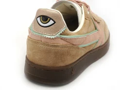 Kaotiko Baskets BOSTON V Beige Baskets Basses Femme