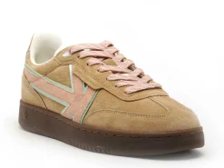 Kaotiko Baskets BOSTON V Beige Baskets Basses Femme