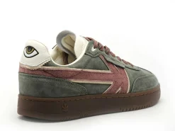 Kaotiko BASKETS BOSTON V Vert Baskets Basses Femme