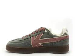 Kaotiko BASKETS BOSTON V Vert Baskets Basses Femme