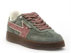 Kaotiko BASKETS BOSTON V Vert Baskets Basses Femme
