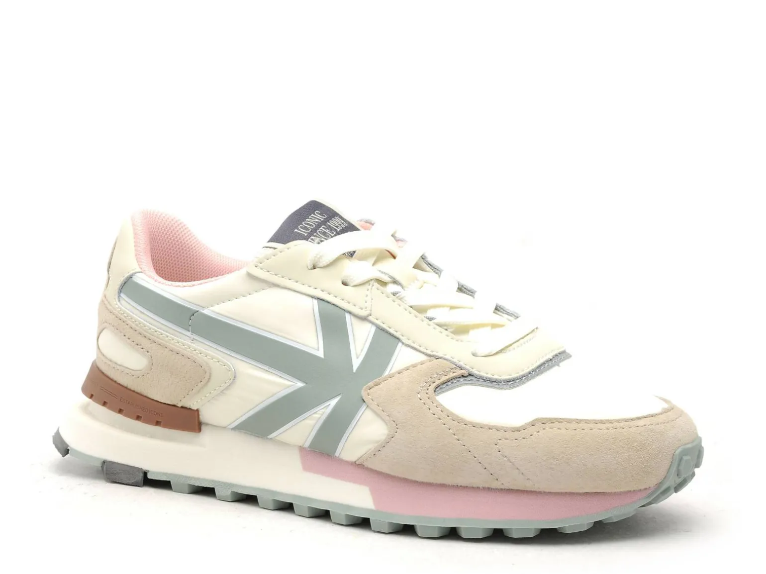 Kaotiko ORBIT WOMAN Beige Baskets Basses Femme