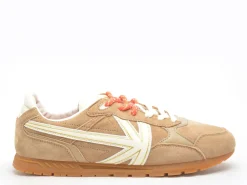 Kaotiko SEATTLE MEN Beige Baskets Basses Homme