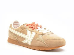 Kaotiko SEATTLE MEN Beige Baskets Basses Homme