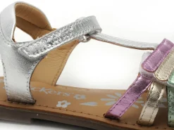 Kickers DIAMANTO Argent Sandales Fille