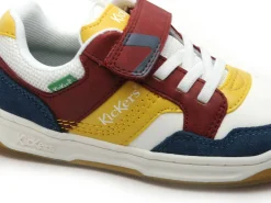 Kickers KICKARTING Multicolore Baskets Basses Garçon