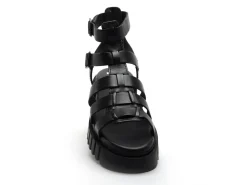 Kickers KICKFABIOLA Noir Sandales à Talons Femme