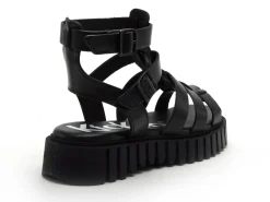 Kickers KICKFABIOLA Noir Sandales à Talons Femme