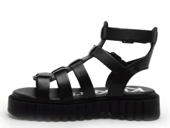 Kickers KICKFABIOLA Noir Sandales à Talons Femme