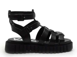 Kickers KICKFABIOLA Noir Sandales à Talons Femme