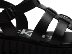 Kickers KICKFABIOLA Noir Sandales à Talons Femme