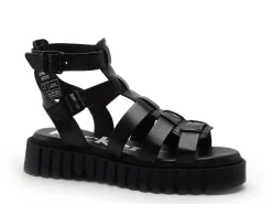 Kickers KICKFABIOLA Noir Sandales à Talons Femme