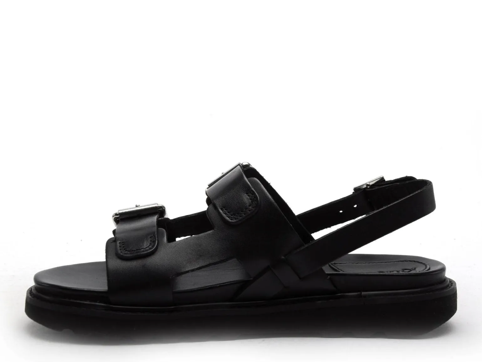Kickers NEOSUMMER Noir Sandales Plates Femme