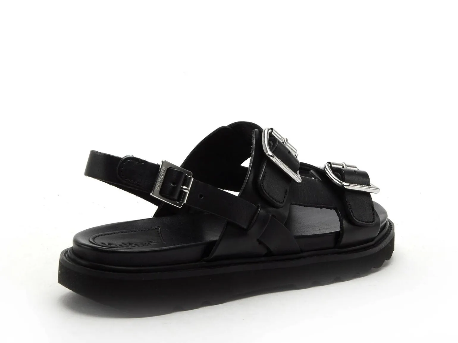 Kickers NEOSUMMER Noir Sandales Plates Femme