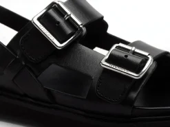 Kickers NEOSUMMER Noir Sandales Plates Femme