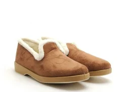 La Maison De L Espadrille Charentaises 7635 7 Marron Chaussons Femme
