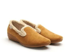 La Maison De L Espadrille Charentaises 6186 7 Marron Chaussons Femme