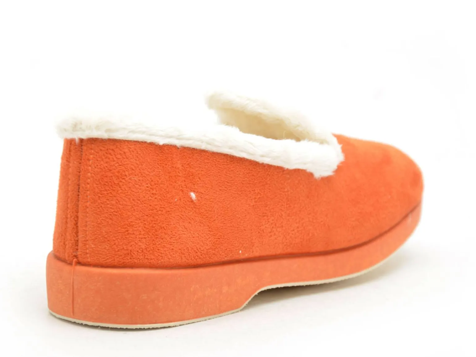 La Maison De L Espadrille Charentaises 7635 8 Orange Chaussons Femme
