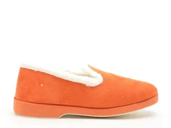 La Maison De L Espadrille Charentaises 7635 8 Orange Chaussons Femme
