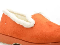 La Maison De L Espadrille Charentaises 7635 8 Orange Chaussons Femme
