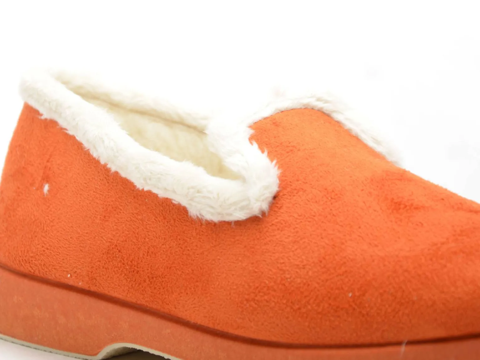 La Maison De L Espadrille Charentaises 7635 8 Orange Chaussons Femme