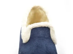 La Maison De L Espadrille Charentaises 7635 8 Bleu Chaussons Femme
