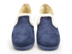 La Maison De L Espadrille Charentaises 7635 8 Bleu Chaussons Femme