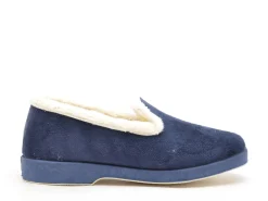 La Maison De L Espadrille Charentaises 7635 8 Bleu Chaussons Femme
