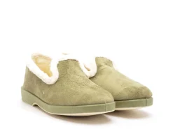 La Maison De L Espadrille Charentaises 7635 8 Kaki Chaussons Femme