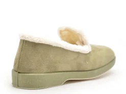 La Maison De L Espadrille Charentaises 7635 8 Kaki Chaussons Femme