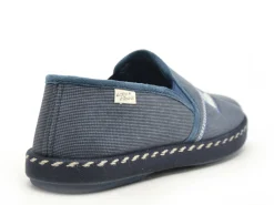 La Maison De L Espadrille Charentaises 6861 8 Bleu Chaussons Homme